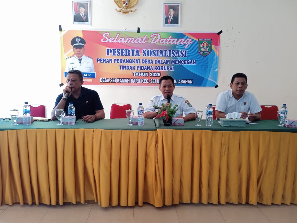 SOSIALISASI PERAN PERANGKAT DESA DALAM MENCEGAH TINDAK PIDANA KORUPSI